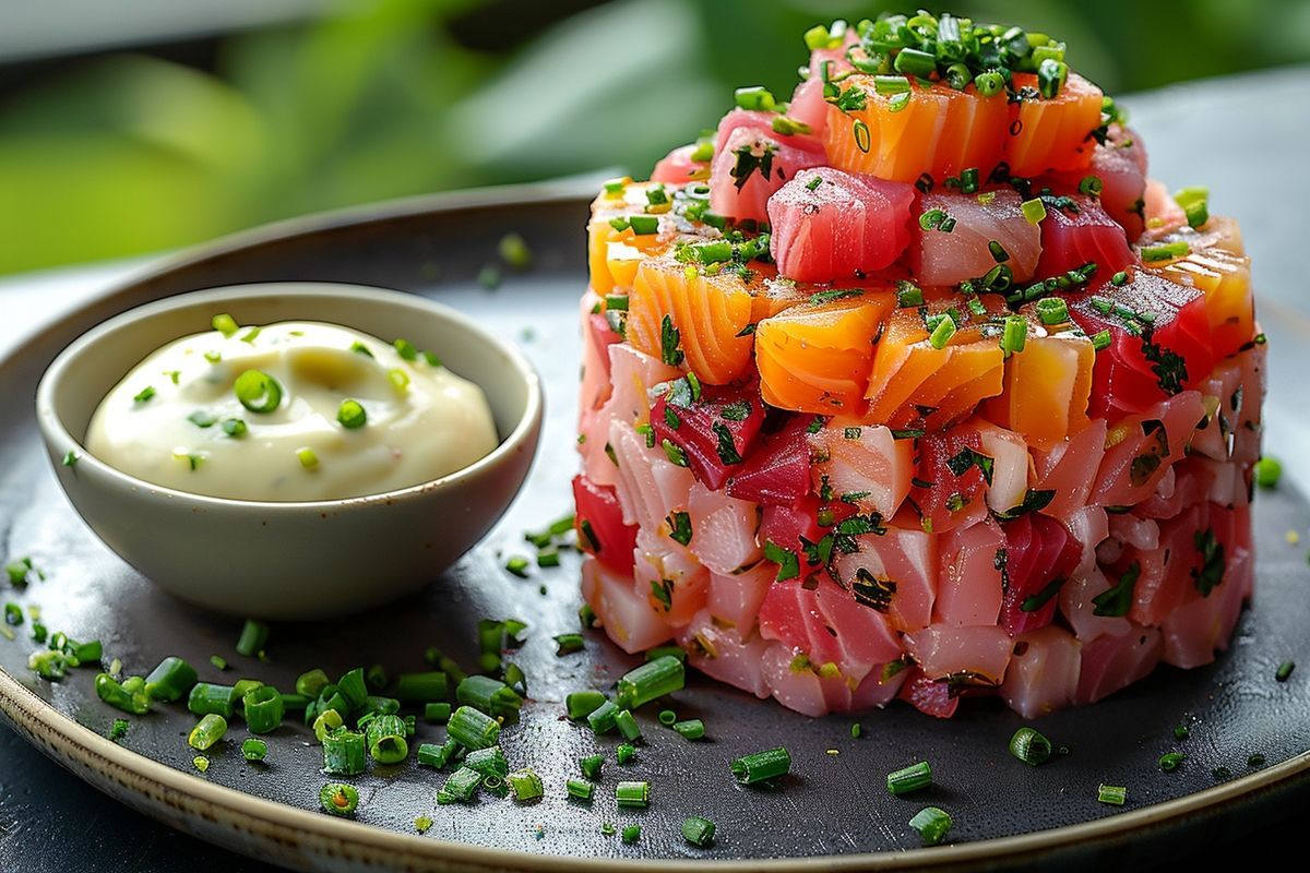 Devenez l'hôte idéal avec un tartare de thon à l'aïoli économique et délicieux