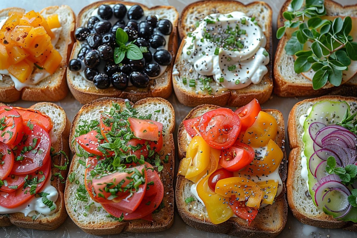 Épatez vos amis cet été avec des toasts apéritifs simples et économiques